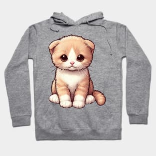 Adorable Kitten Looking Sad Hoodie